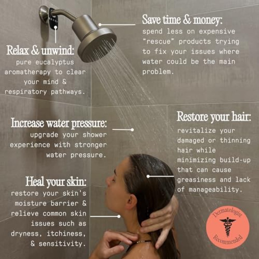 Lab Tested Filtered Shower Hea - Health & Wellness Alegria review and price