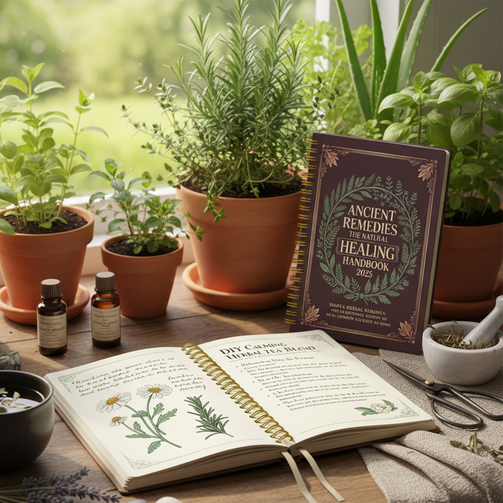 Natural Remedies Handbook with - Health & Wellness Alegria review and price