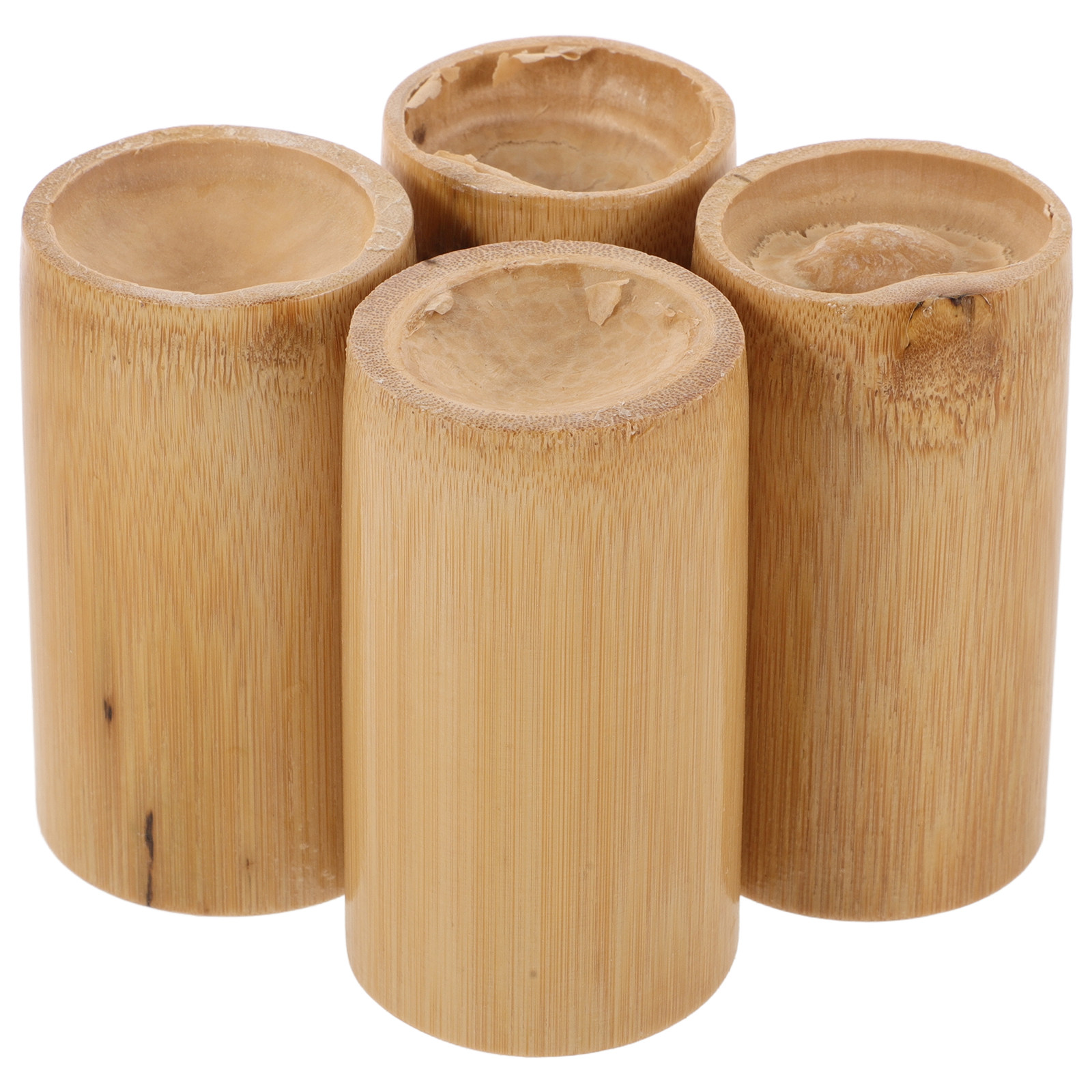 4Pcs Bamboo Cupping Cups Chine - Cupping Therapy Set review and price