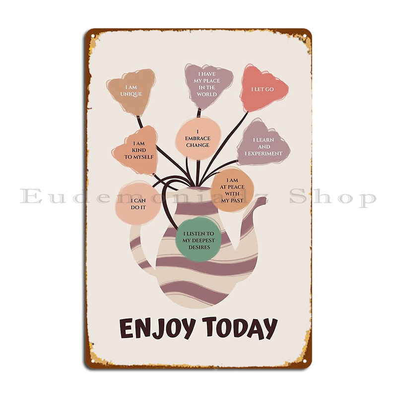 Positive Affirmation Floral Ar - Health Wellness Quotes review and price