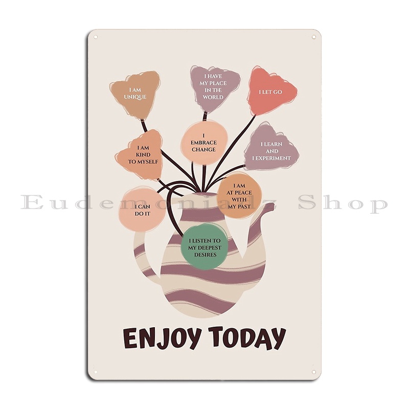 Positive Affirmation Floral Ar - Health Wellness Quotes review and price