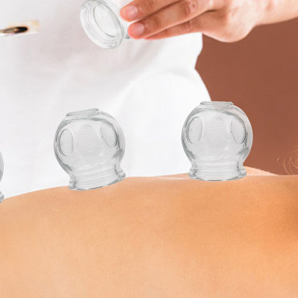 6Pcs Glass Cupping Cups Set fo - Cupping Therapy Set review and price