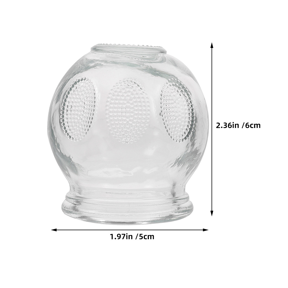 6Pcs Glass Cupping Cups Set fo - Cupping Therapy Set review and price