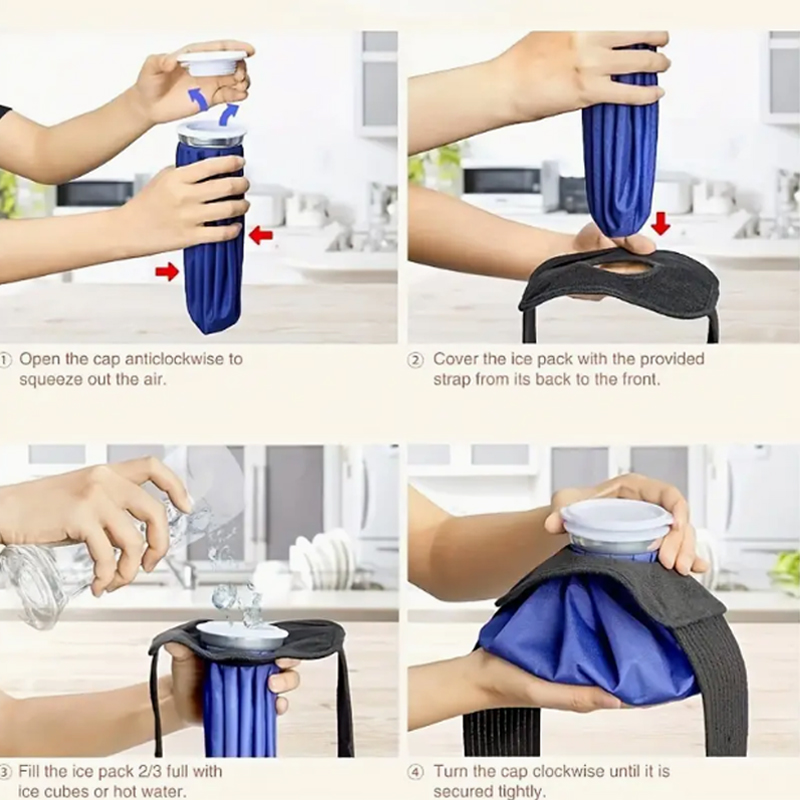 Ice Pack wrap Fixed strap, adj - Pa Health & Wellness Zoominfo review and price