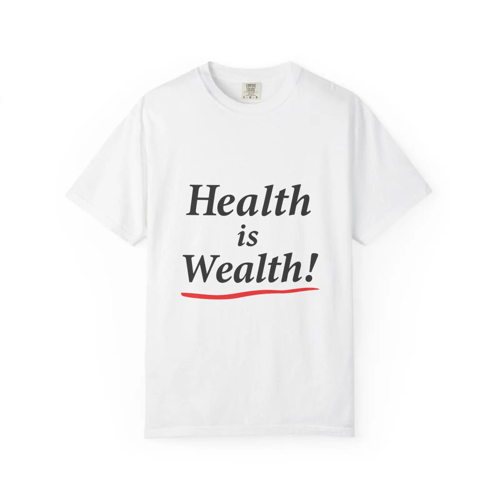 Health is Wealth T shirt Welln - Health Wellness Quotes review and price